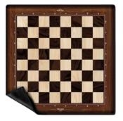 Echiquier taille 5 en tissu et néoprène, bois