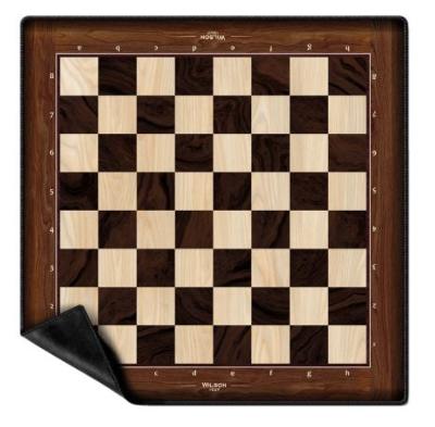 Echiquier taille 5 en tissu et néoprène, bois